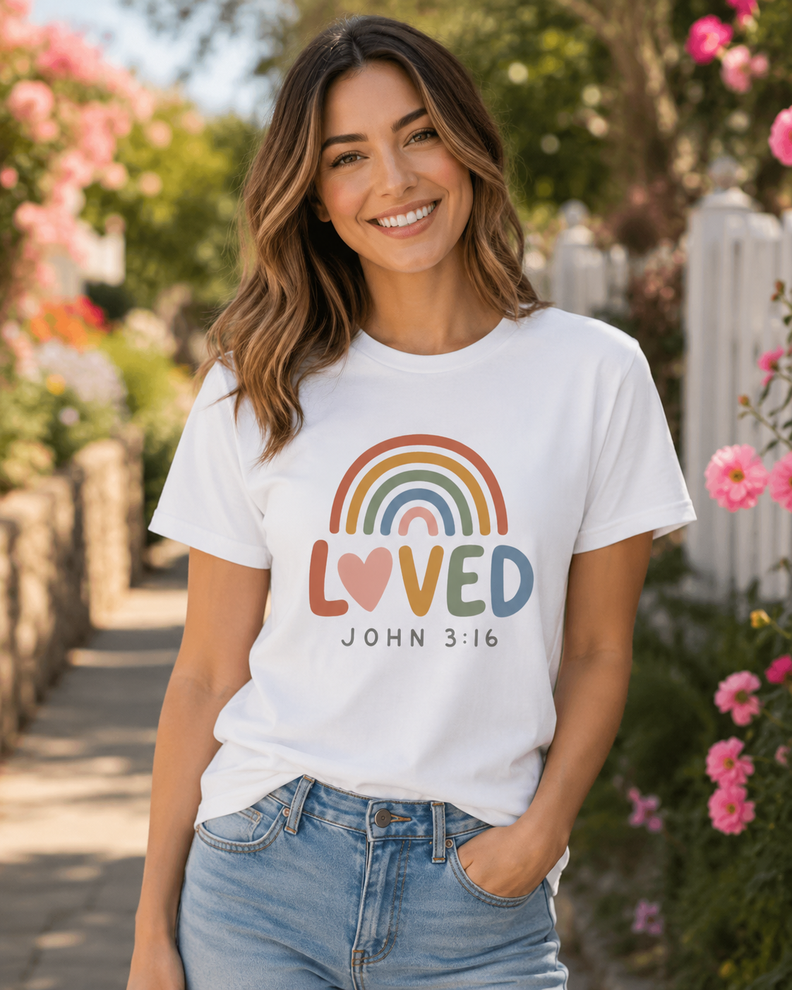 Loved (John 3:16) Unisex T‑Shirt