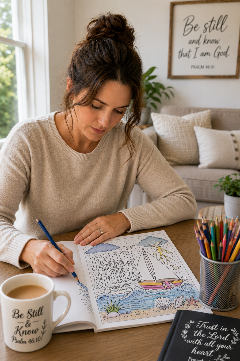 Bible Verse Coloring Book