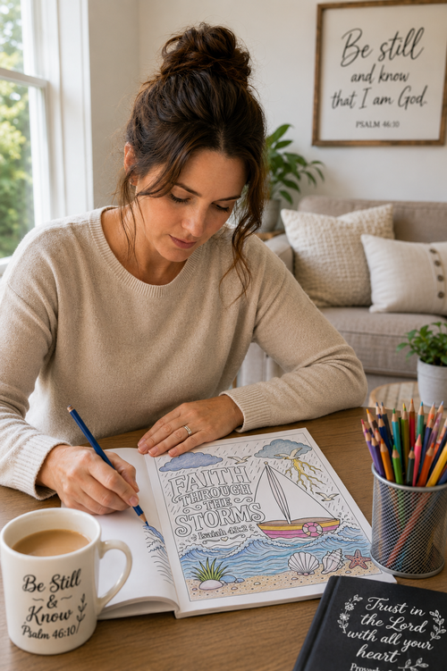 Bible Verse Coloring Book