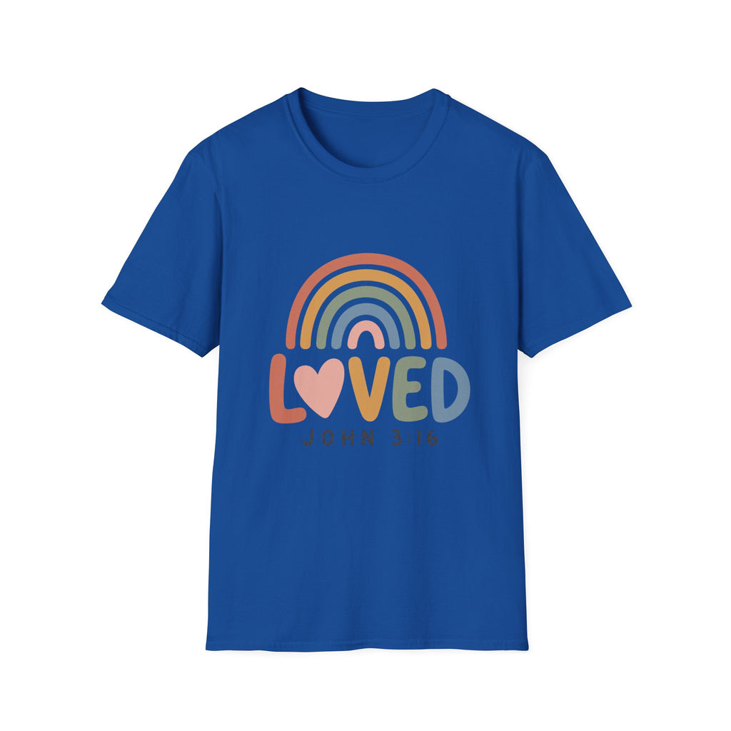 Loved (John 3:16) Unisex T‑Shirt