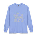 Grateful Thankful Blessed Unisex Long Sleeve T-Shirt