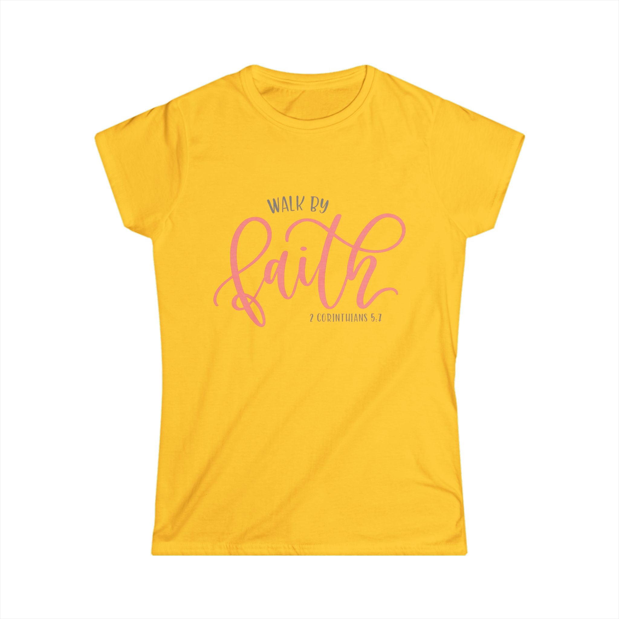 Women's Softstyle Tee — Classic White Crewneck T-Shirt