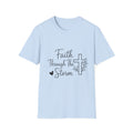 Faith Through the Storm T-Shirt — Christian Inspirational Tee