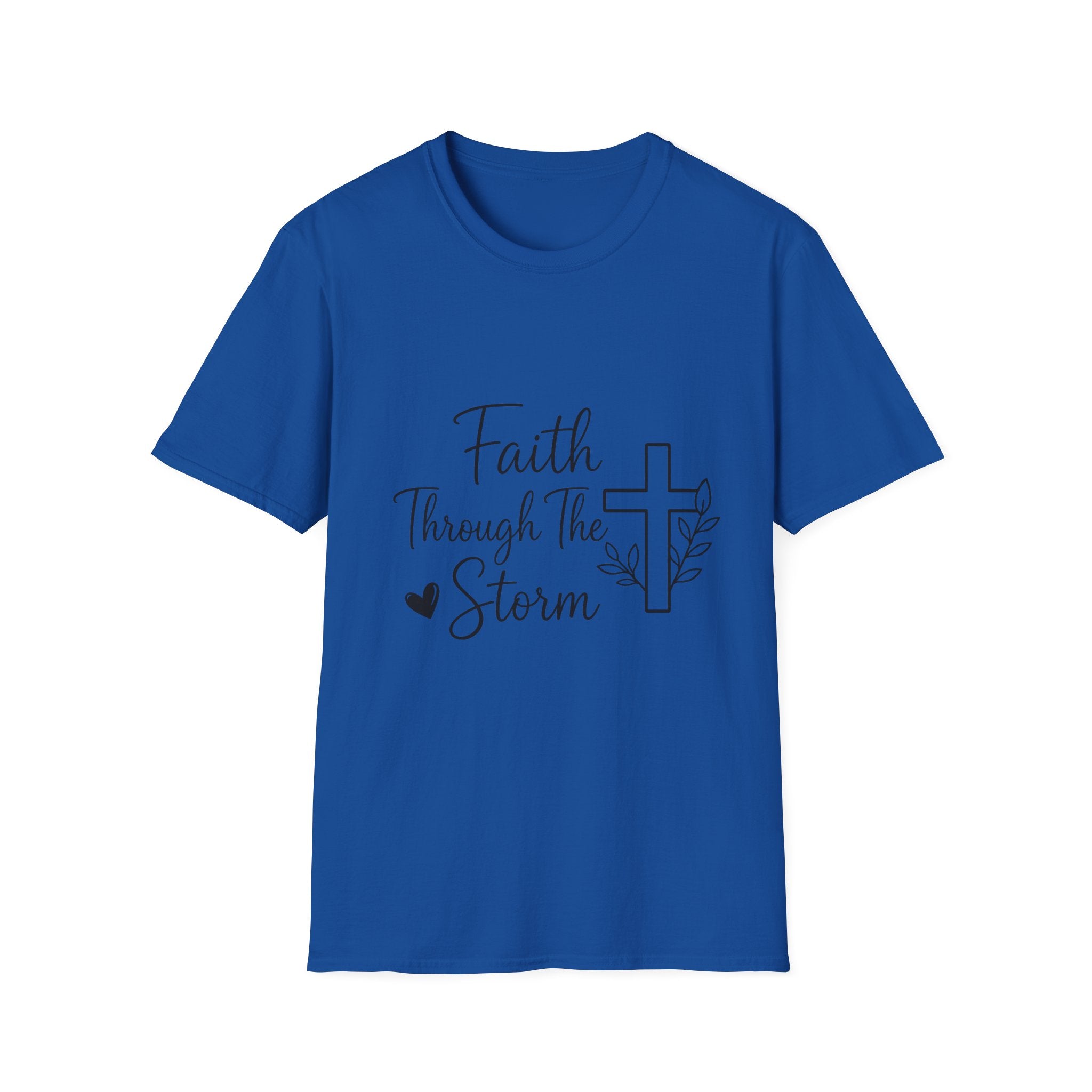 Faith Through the Storm T-Shirt — Christian Inspirational Tee