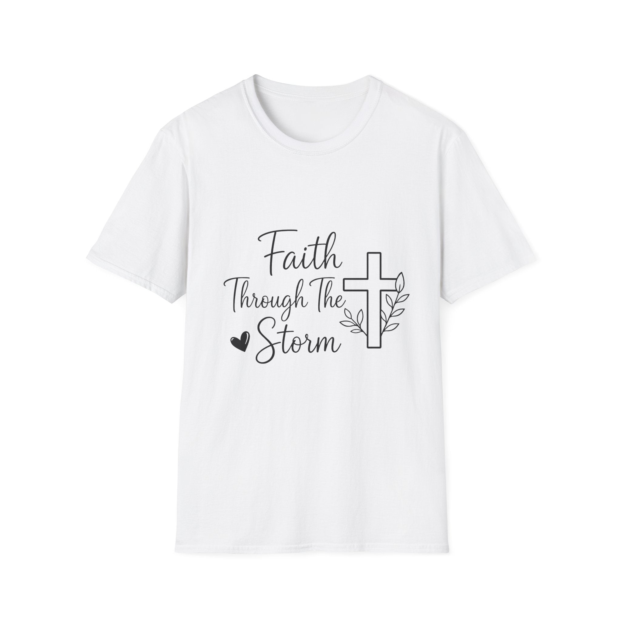 Faith Through the Storm T-Shirt — Christian Inspirational Tee