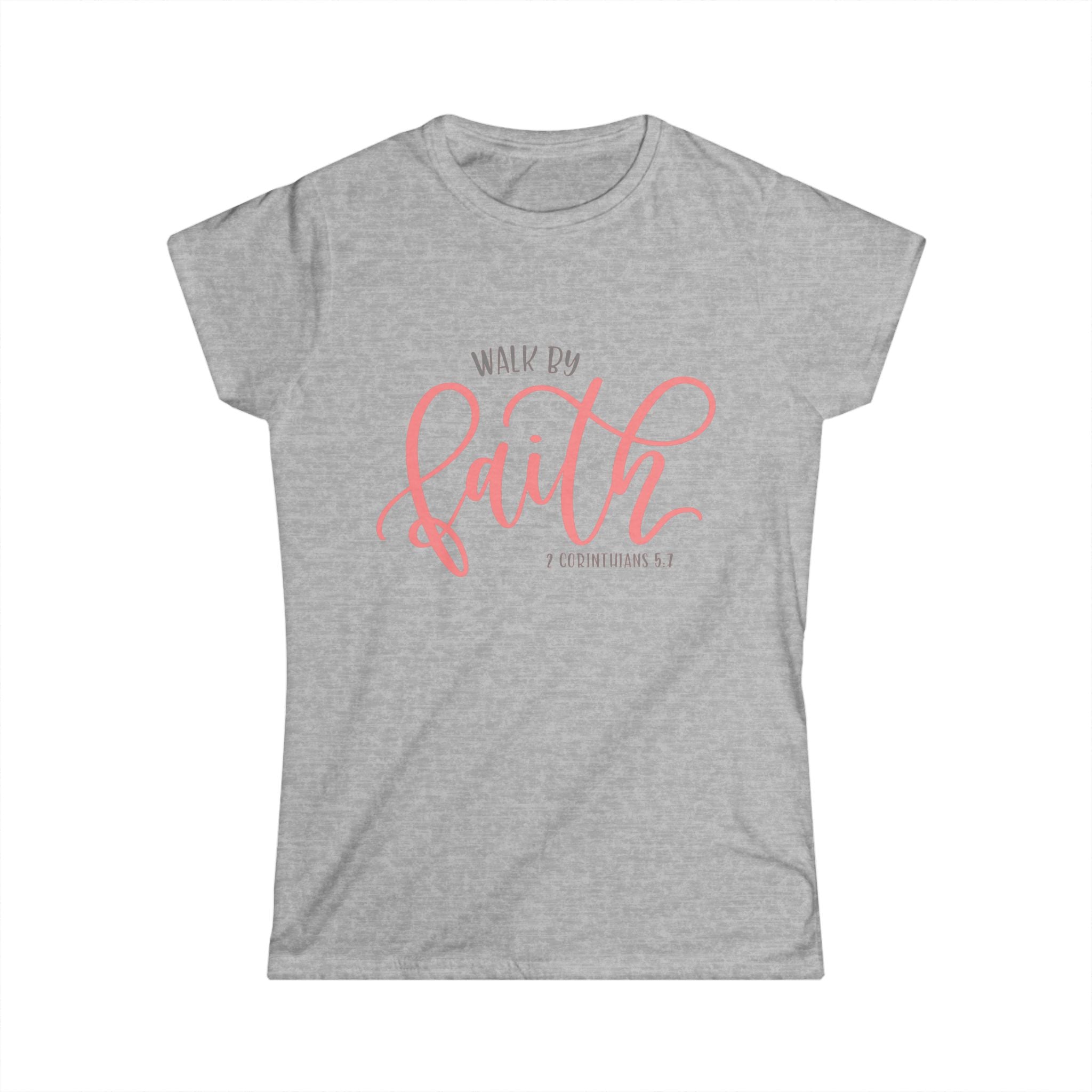 Women's Softstyle Tee — Classic White Crewneck T-Shirt