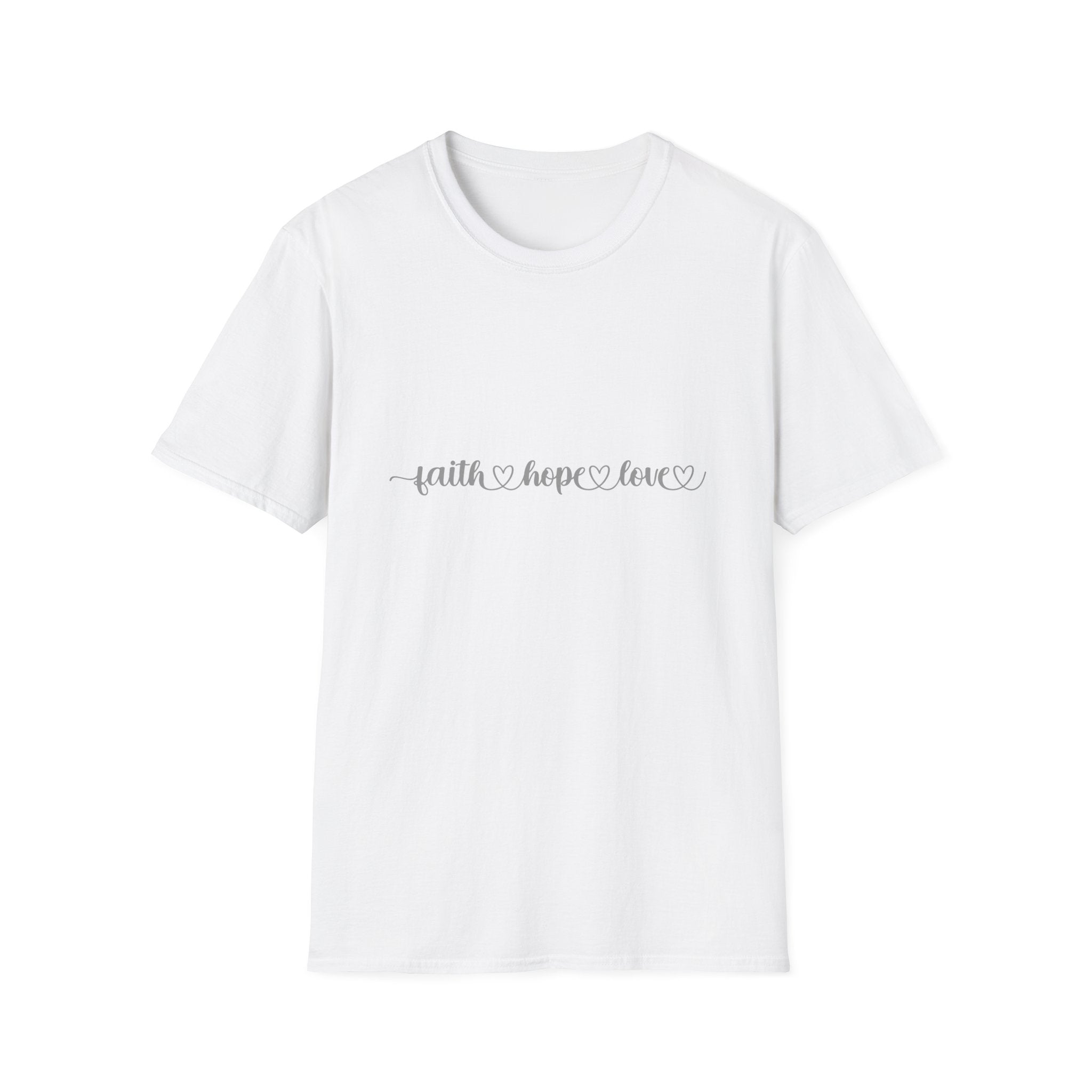 Faith, Hope, Love - Christian T-Shirt